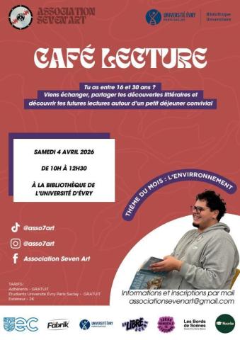 Café lecture -  thème de l'environnement
