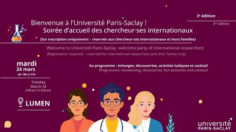 Soirée de bienvenue pour les chercheurs internationaux et leurs familles