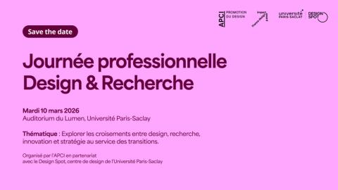 Journée professionnelle : Design & Recherche