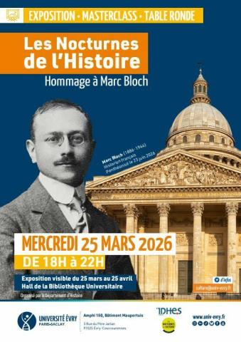 Nocturne de l’Histoire – Hommage à l’historien Marc Bloch