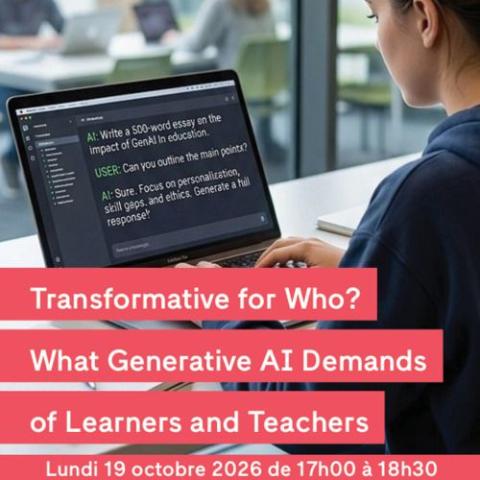 Transformative for Who? What Generative AI Demands of Learners and Teachers